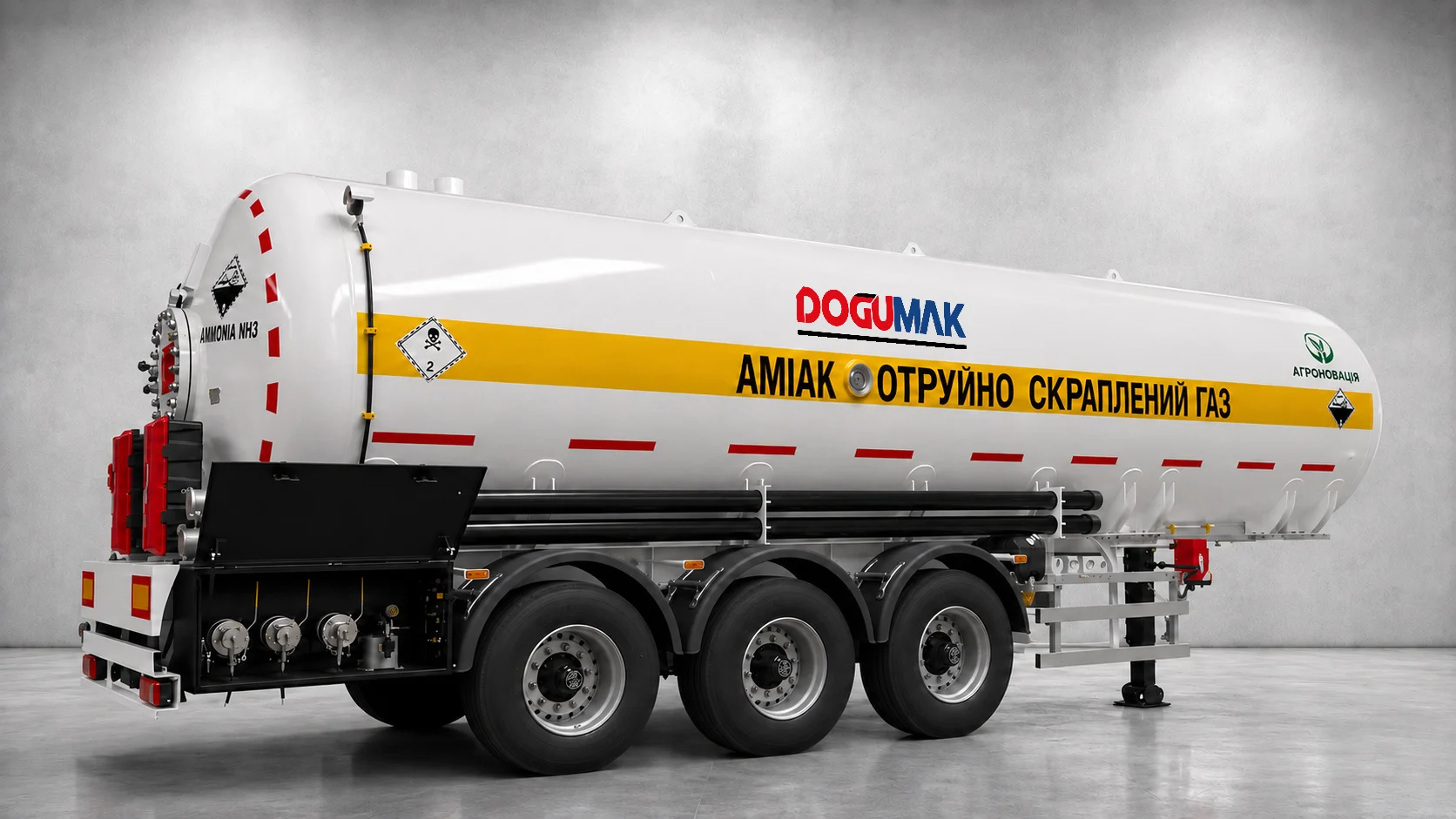 Semiremorcă cisternă pentru amoniac DOGUMAK