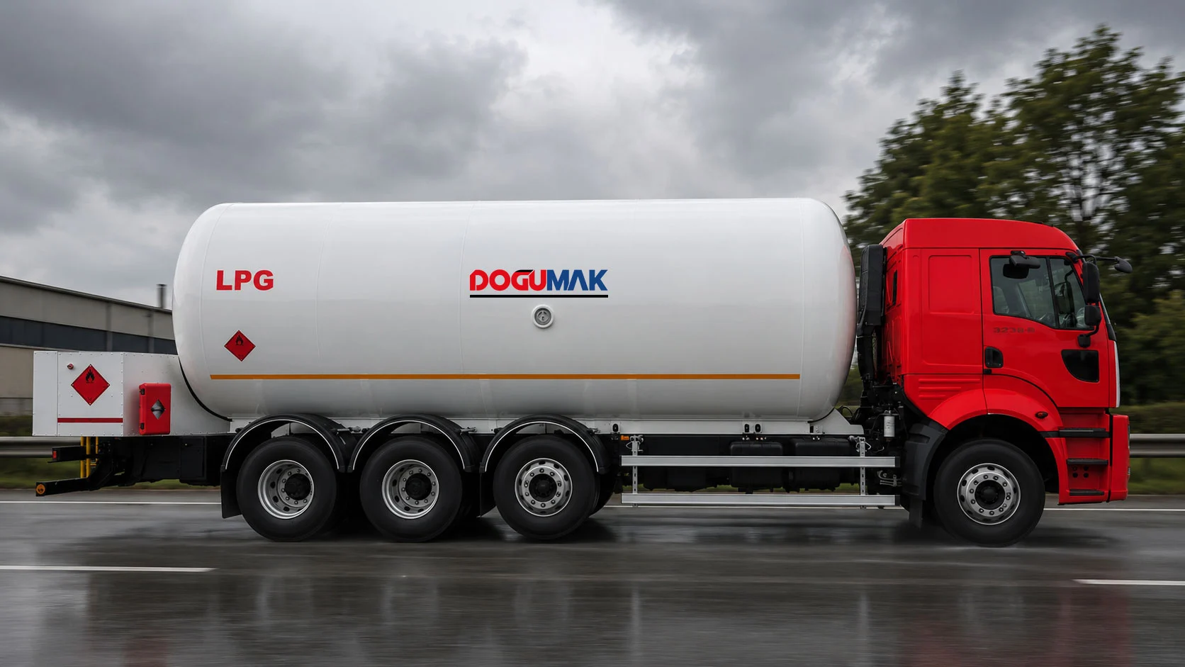 Autocisternă GPL DOGUMAK tip bobtail