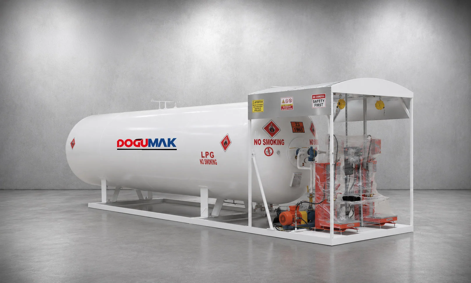 Sistem skid GPL DOGUMAK